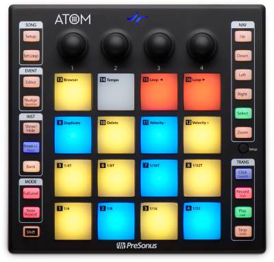 Presonus Atom Performans/Prodüksyon Pad Controller