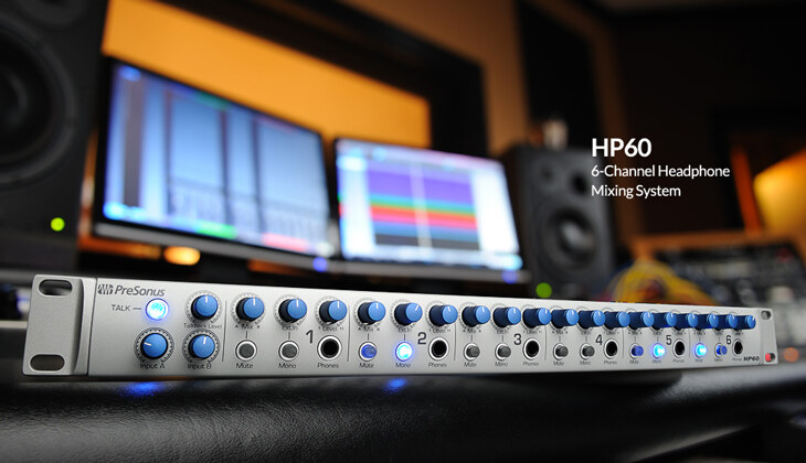  Presonus Hp60 - 6 Kanal Kulaklık Preamp / Talkback
