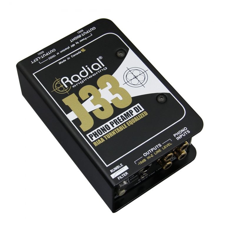 >Radial Engineering - J33 Pikap Preamp & DI Box