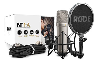 Rode - RODE NT1-A Stüdyo Kayıt Mikrofonu (Mount ile birlikte)