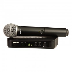 Shure - Shure BLX24E/PG58 Kablosuz PG 58 Kapsül El Mikrofonu