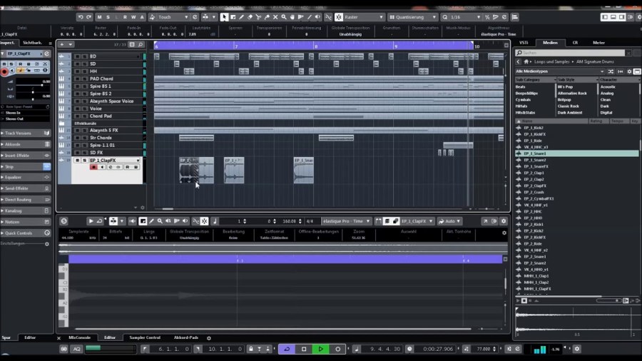 Готовые проекты cubase