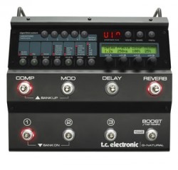 TC Electronic - TC ELECTRONIC G-Natural - Gitar için Efekt İşlemci + Tuner + Mikrofon Preamfisi