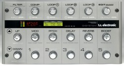Tc Electronic - TC ELECTRONIC G-System - Gitar Multi Efekt + Pedal Kontrol Ünitesi