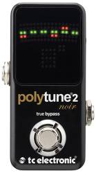 Tc Electronic - Tc Electronic Polytune 2 Noir True Baypass Pedal
