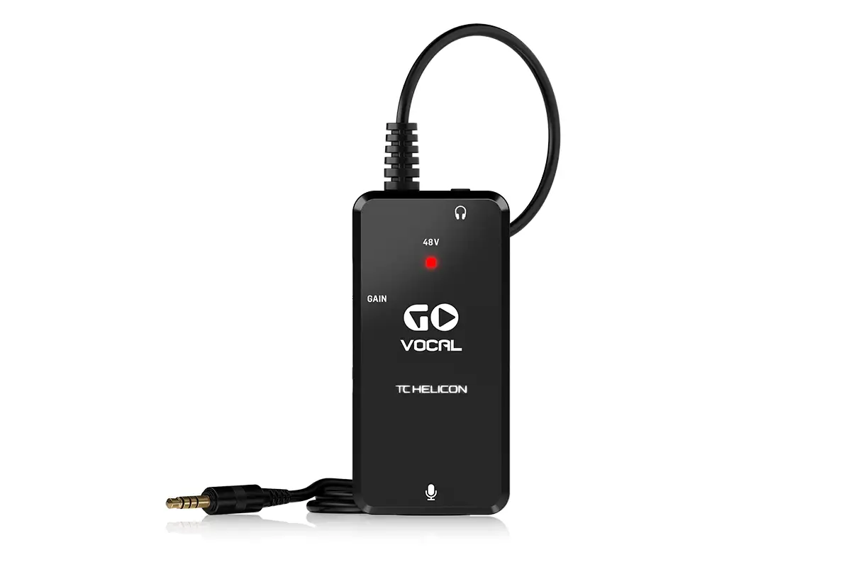 TC Helicon Go Vocal Mikrofon Preamp Mobil Cihazlar İçin