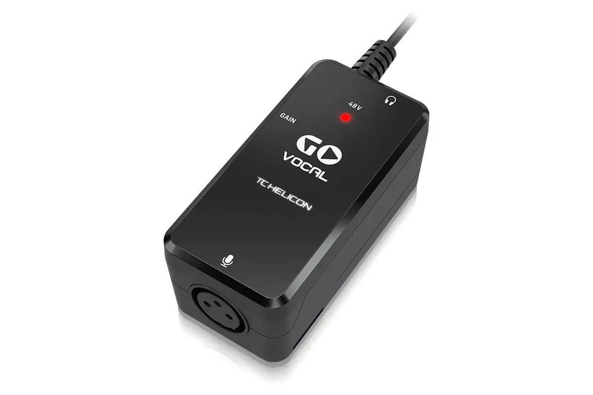 TC Helicon Go Vocal Mikrofon Preamp Mobil Cihazlar İçin - Thumbnail
