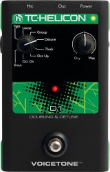 TC Helicon - TC HELICON VoiceTone Single D1 - Vokal Prosesör Pedalı