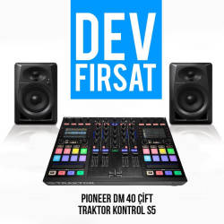 InfoMusic Dj Paketleri - Traktor Kontrol S5 & Pioneer DM-40 Paket