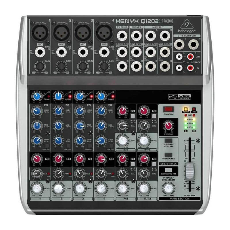 Behringer Xenyx Q1202USB 12 Kanal USB Deck Mixer En iyi ...